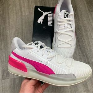 Mens Brand New Puma BBall Shoes Clyde Hardwood 9.5